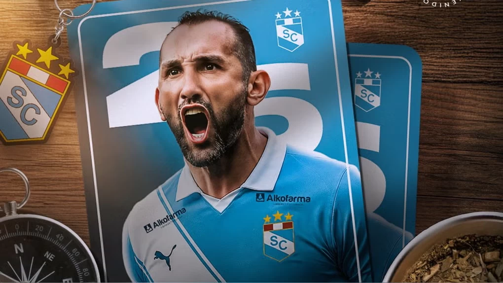 Hernán Barcos es anunciado como nuevo fichaje de Sporting Cristal para el Torneo Clausura 2026