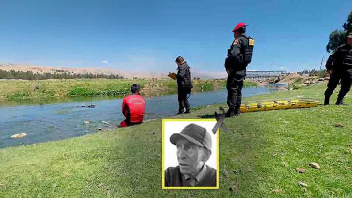 Concepción: hallan sin vida en el río Achamayo a adulto mayor reportado como desaparecido