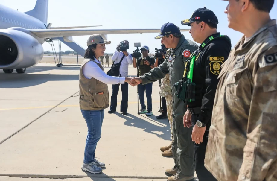 Presidenta Keiko Fujimori supervisa en Piura acciones de prevención ante El Niño