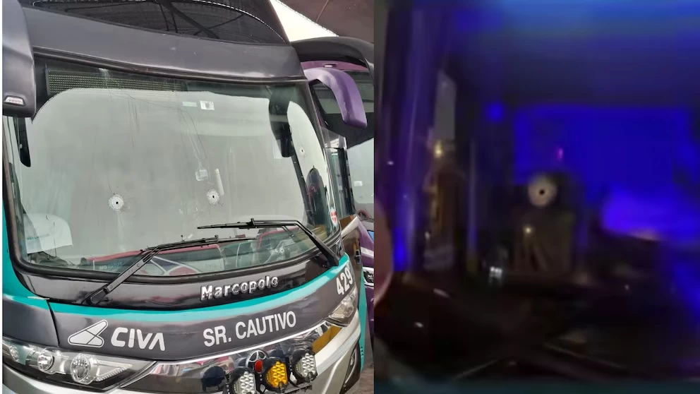 Atacan a balazos bus interprovincial de Civa rumbo a Chiclayo: PNP investiga posible caso de extorsión