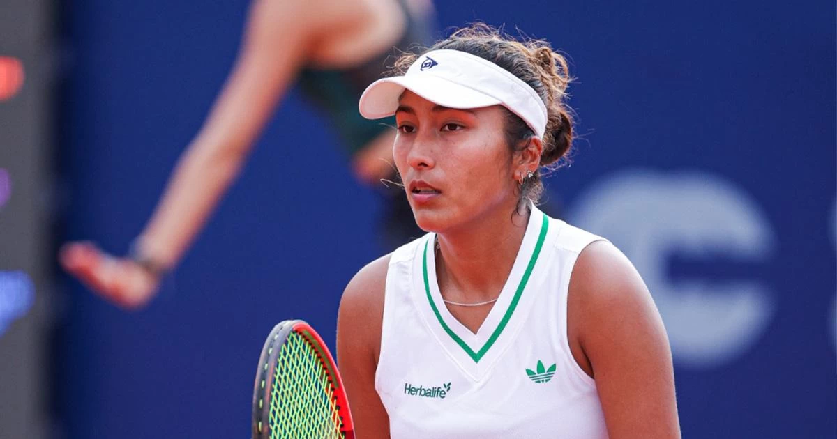 Romina Ccuno se metió a cuartos de final en dobles del W35 Chacabuco.
