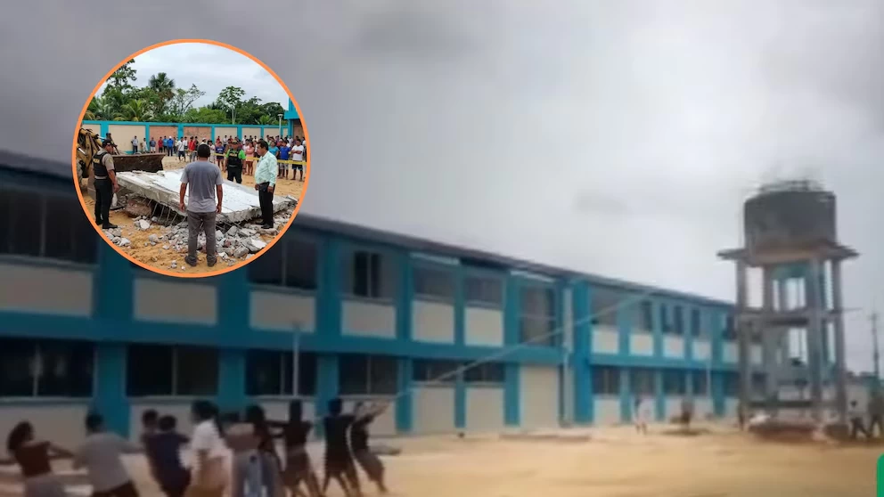 Muerte de escolar en Iquitos: obligaban a estudiantes a demoler muro en colegio