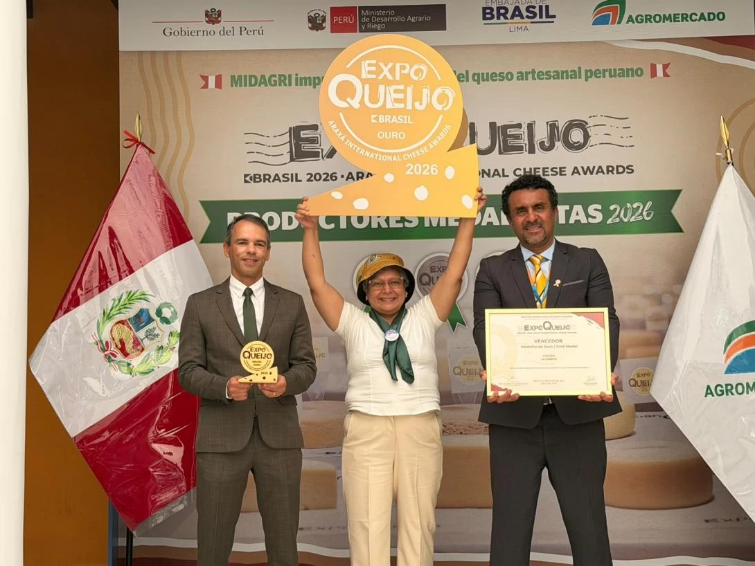 Chillón conquista oro y enaltece la quesería peruana