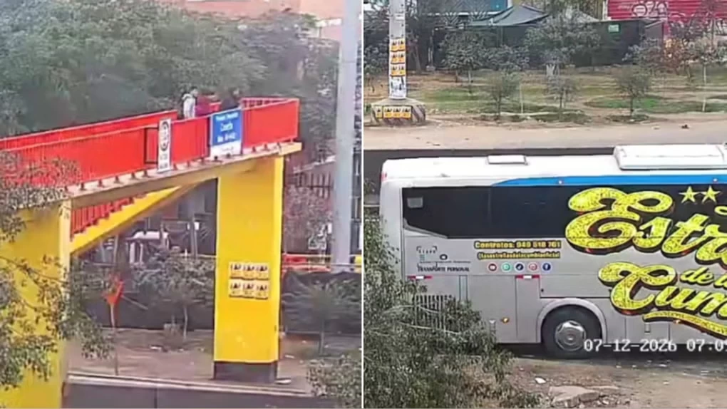Ataque a balazos contra bus de ‘Las estrellas de la cumbia’ en plena Panamericana Norte